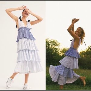 Style Mafia x Free People Keza Tiered Maxi Dress